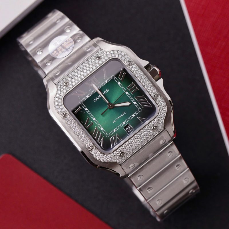 Cartier-Santos-Green-Dial-Custom-Moissanite-Bezel-2-800×800-1.jpg